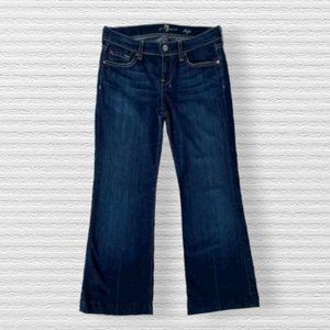 7 For All Mankind Dark Wash Dojo Jeans, 26